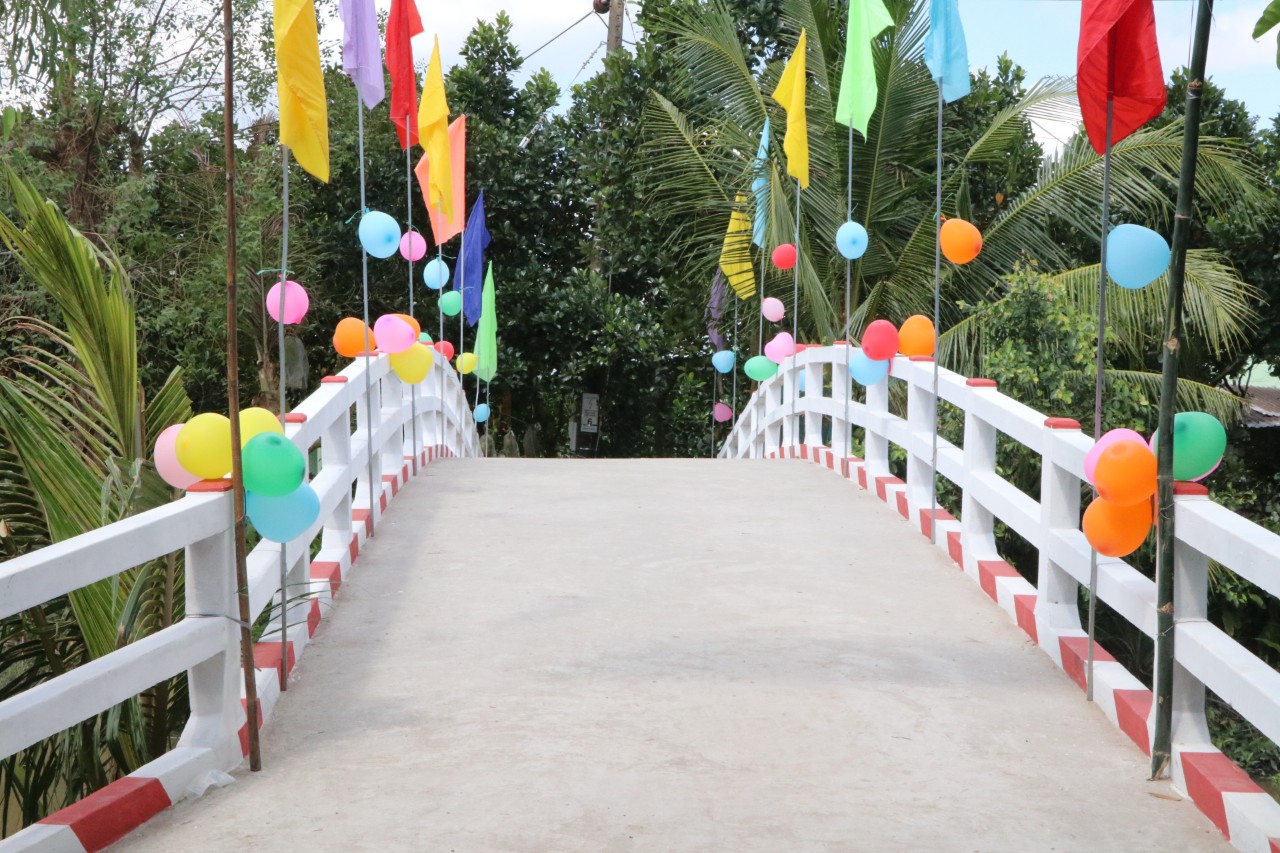 KHÁNH THÀNH CẦU HOÀNG HIỆP - XÃ MỸ HỘI, HUYỆN CÁI BÈ, TỈNH TIỀN GIANG