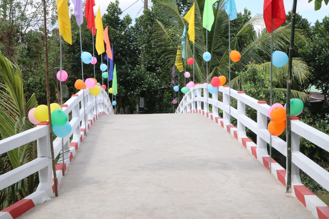 KHÁNH THÀNH CẦU HOÀNG HIỆP - XÃ MỸ HỘI, HUYỆN CÁI BÈ, TỈNH TIỀN GIANG