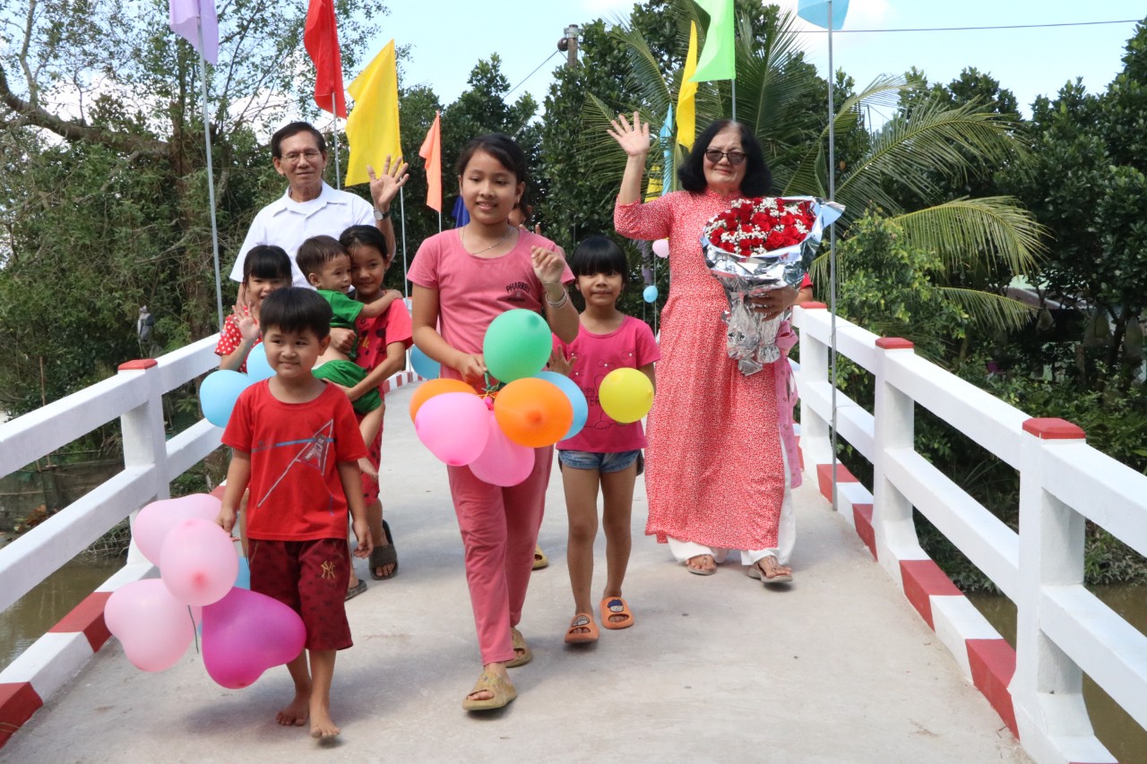 KHÁNH THÀNH CẦU HOÀNG HIỆP - XÃ MỸ HỘI, HUYỆN CÁI BÈ, TỈNH TIỀN GIANG