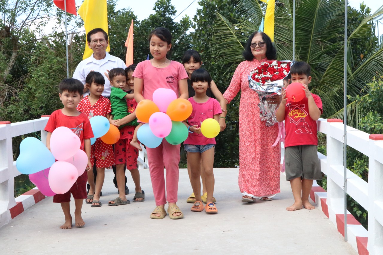 KHÁNH THÀNH CẦU HOÀNG HIỆP - XÃ MỸ HỘI, HUYỆN CÁI BÈ, TỈNH TIỀN GIANG