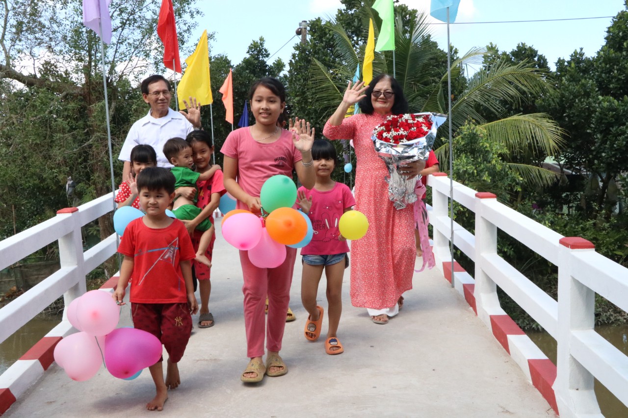 KHÁNH THÀNH CẦU HOÀNG HIỆP - XÃ MỸ HỘI, HUYỆN CÁI BÈ, TỈNH TIỀN GIANG