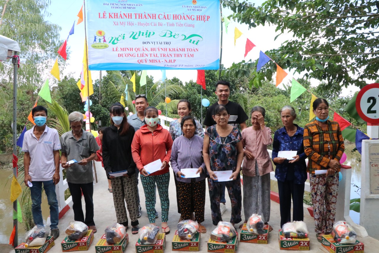 KHÁNH THÀNH CẦU HOÀNG HIỆP - XÃ MỸ HỘI, HUYỆN CÁI BÈ, TỈNH TIỀN GIANG