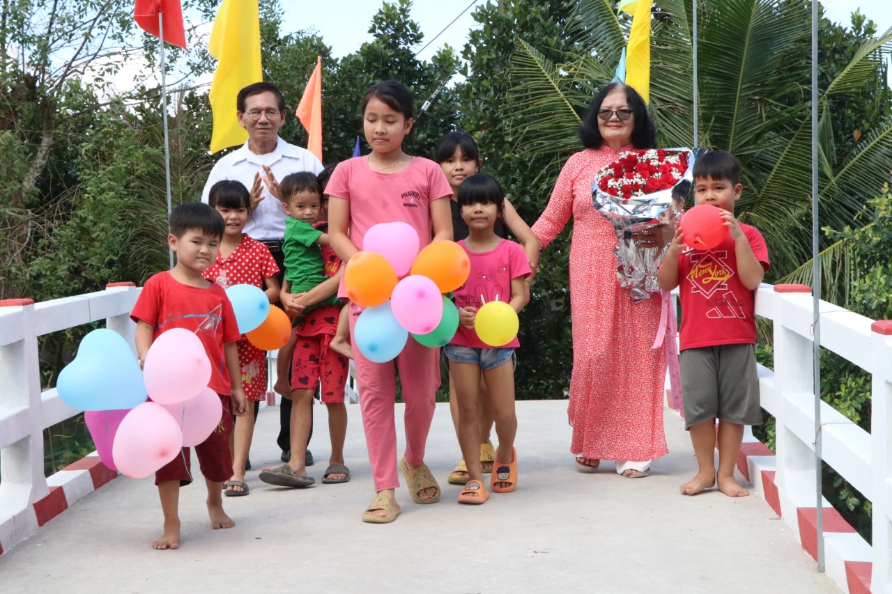 KHÁNH THÀNH CẦU HOÀNG HIỆP - XÃ MỸ HỘI, HUYỆN CÁI BÈ, TỈNH TIỀN GIANG