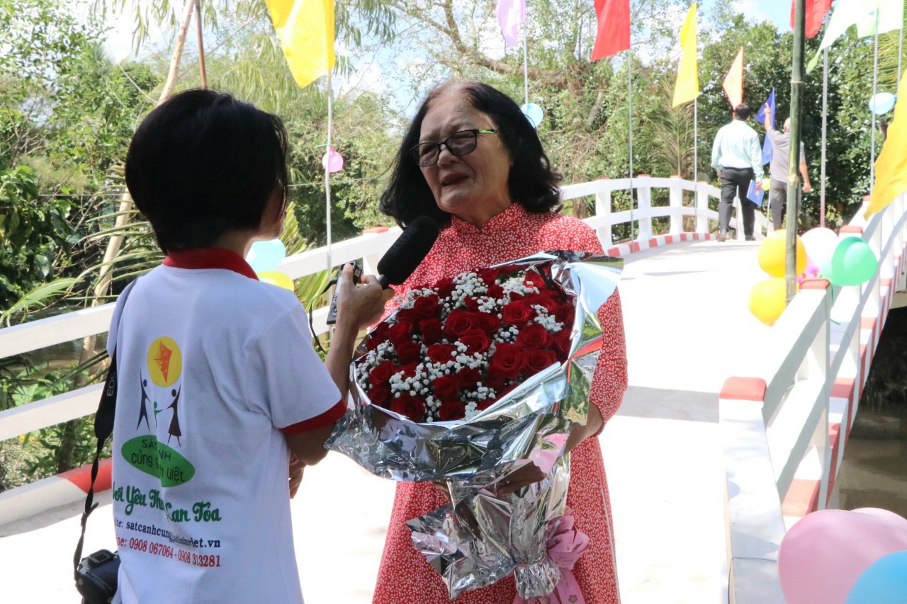KHÁNH THÀNH CẦU HOÀNG HIỆP - XÃ MỸ HỘI, HUYỆN CÁI BÈ, TỈNH TIỀN GIANG