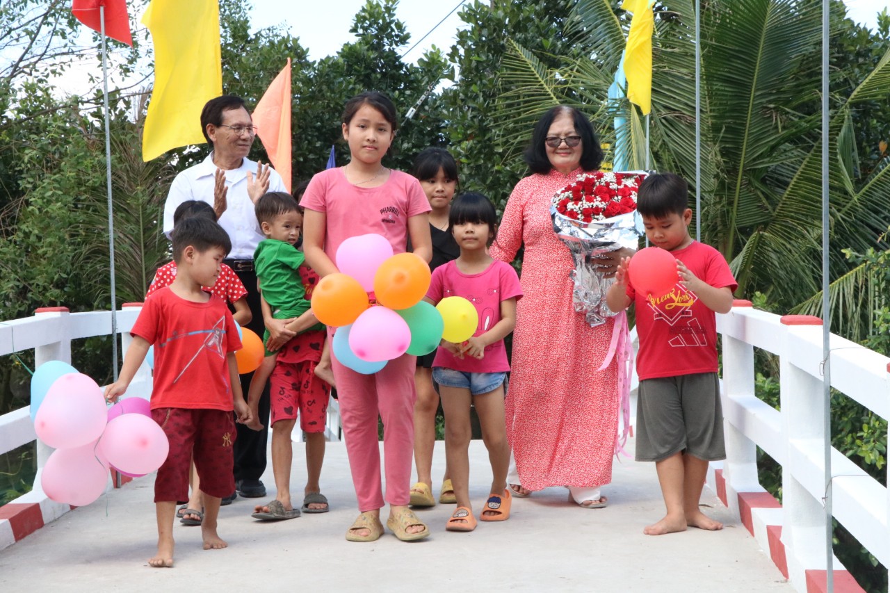 KHÁNH THÀNH CẦU HOÀNG HIỆP - XÃ MỸ HỘI, HUYỆN CÁI BÈ, TỈNH TIỀN GIANG