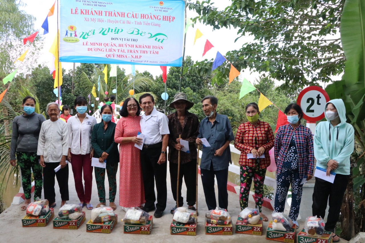 KHÁNH THÀNH CẦU HOÀNG HIỆP - XÃ MỸ HỘI, HUYỆN CÁI BÈ, TỈNH TIỀN GIANG