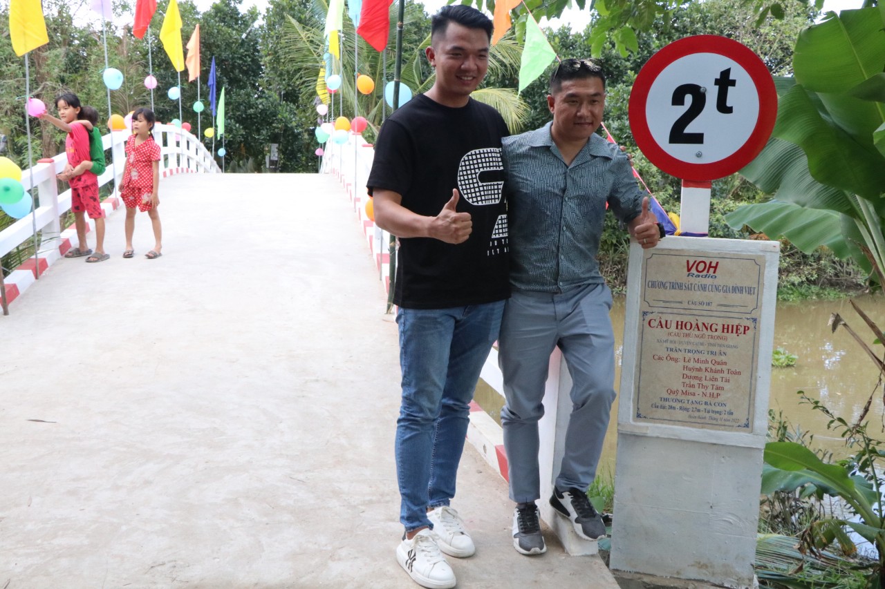 KHÁNH THÀNH CẦU HOÀNG HIỆP - XÃ MỸ HỘI, HUYỆN CÁI BÈ, TỈNH TIỀN GIANG