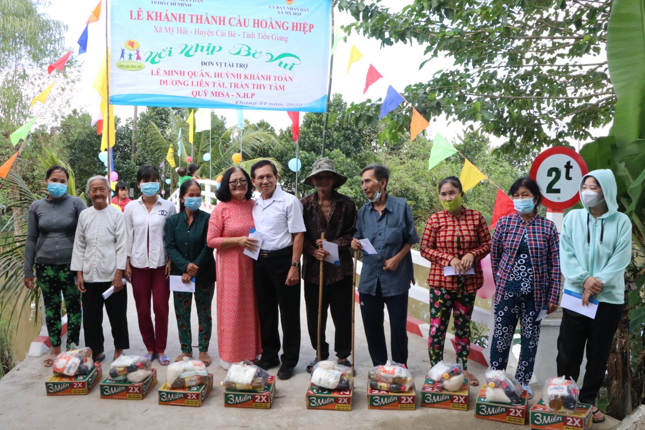KHÁNH THÀNH CẦU HOÀNG HIỆP - XÃ MỸ HỘI, HUYỆN CÁI BÈ, TỈNH TIỀN GIANG
