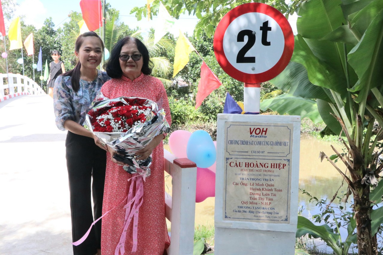 KHÁNH THÀNH CẦU HOÀNG HIỆP - XÃ MỸ HỘI, HUYỆN CÁI BÈ, TỈNH TIỀN GIANG