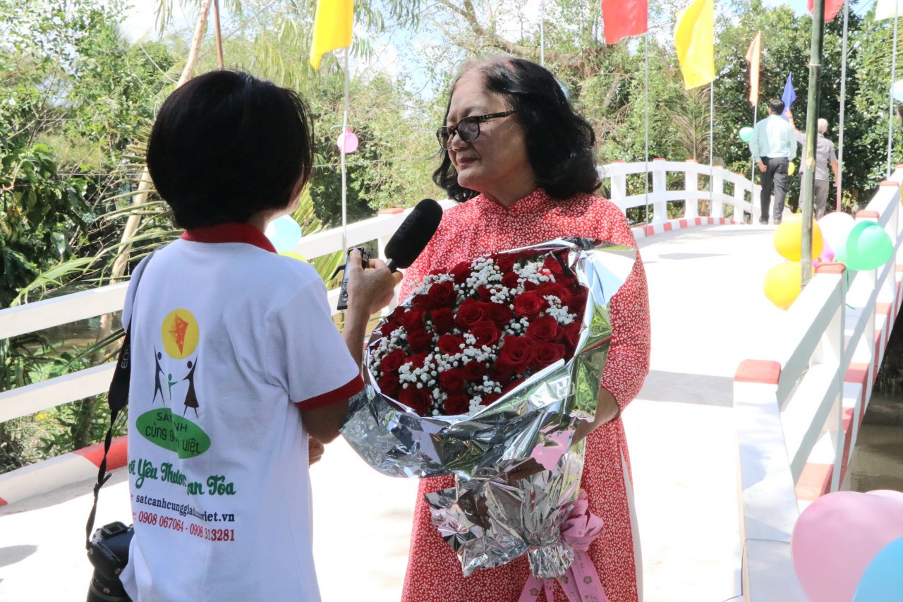 KHÁNH THÀNH CẦU HOÀNG HIỆP - XÃ MỸ HỘI, HUYỆN CÁI BÈ, TỈNH TIỀN GIANG