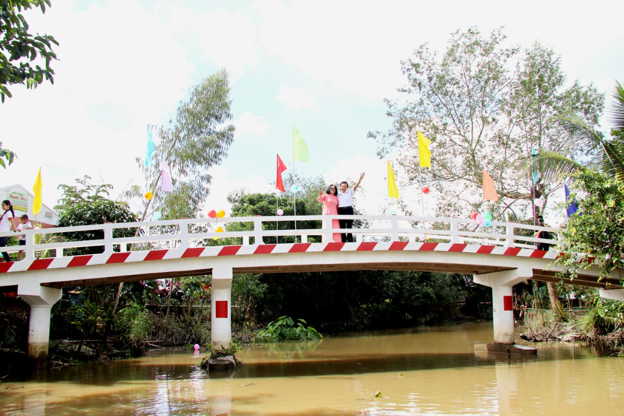 KHÁNH THÀNH CẦU HOÀNG HIỆP - XÃ MỸ HỘI, HUYỆN CÁI BÈ, TỈNH TIỀN GIANG