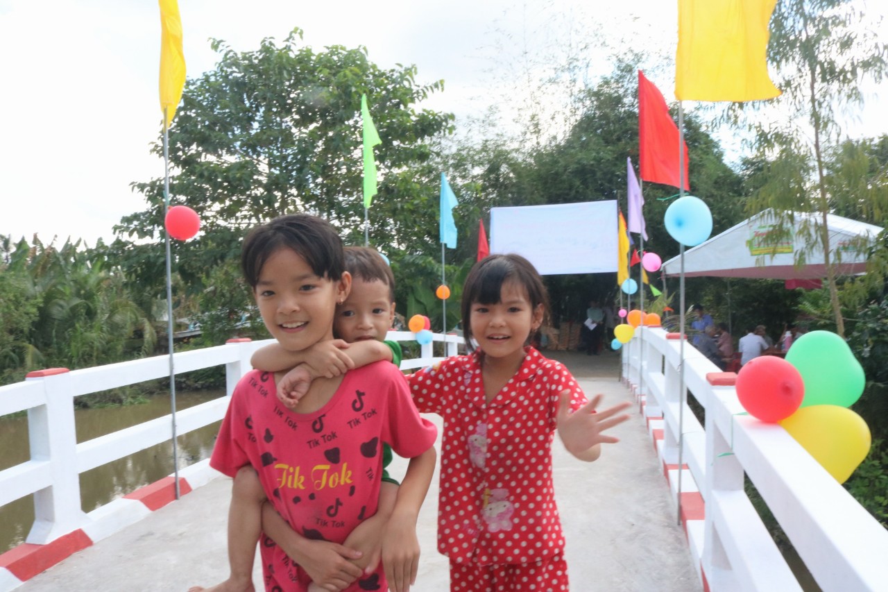 KHÁNH THÀNH CẦU HOÀNG HIỆP - XÃ MỸ HỘI, HUYỆN CÁI BÈ, TỈNH TIỀN GIANG