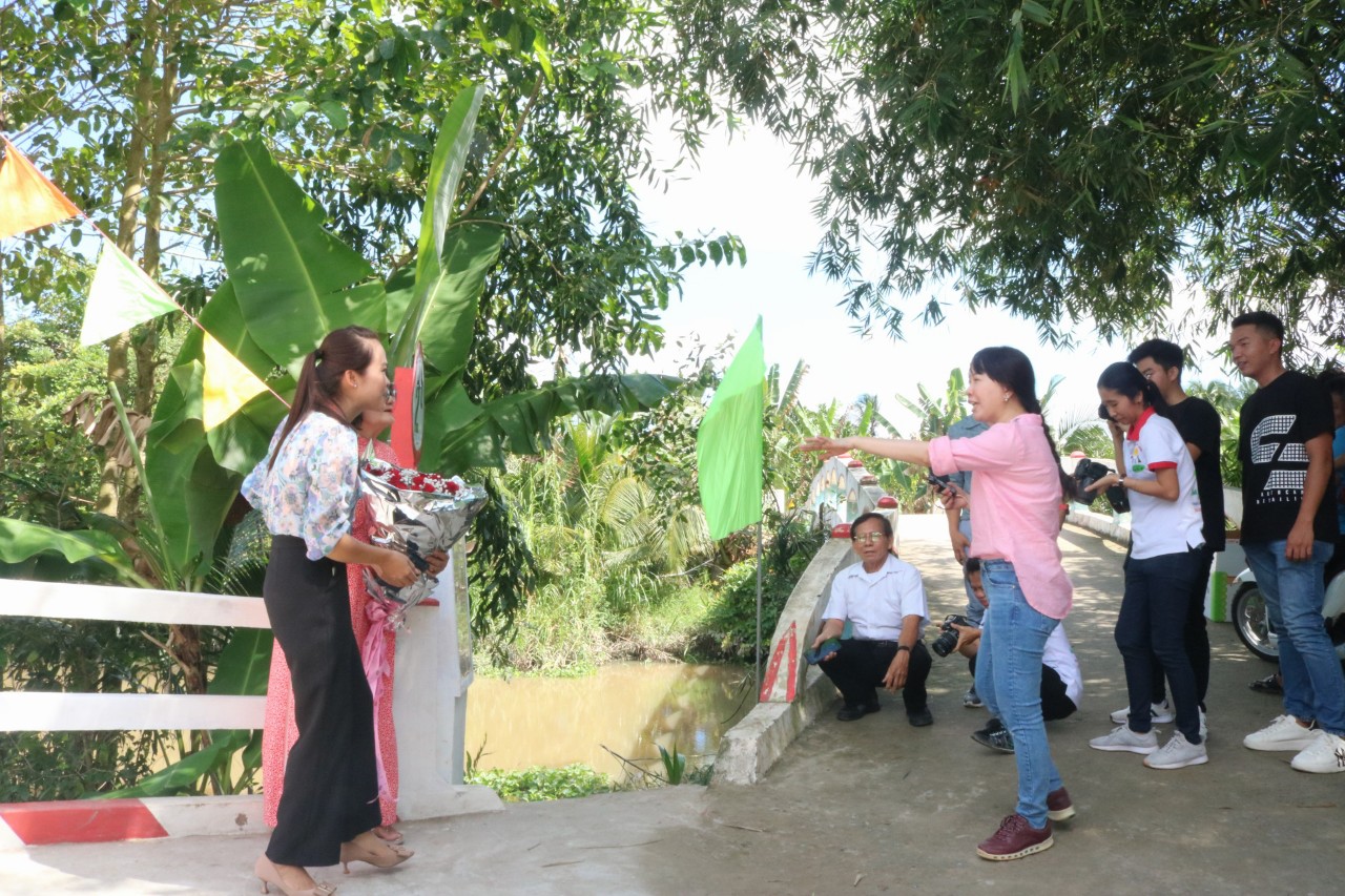 KHÁNH THÀNH CẦU HOÀNG HIỆP - XÃ MỸ HỘI, HUYỆN CÁI BÈ, TỈNH TIỀN GIANG
