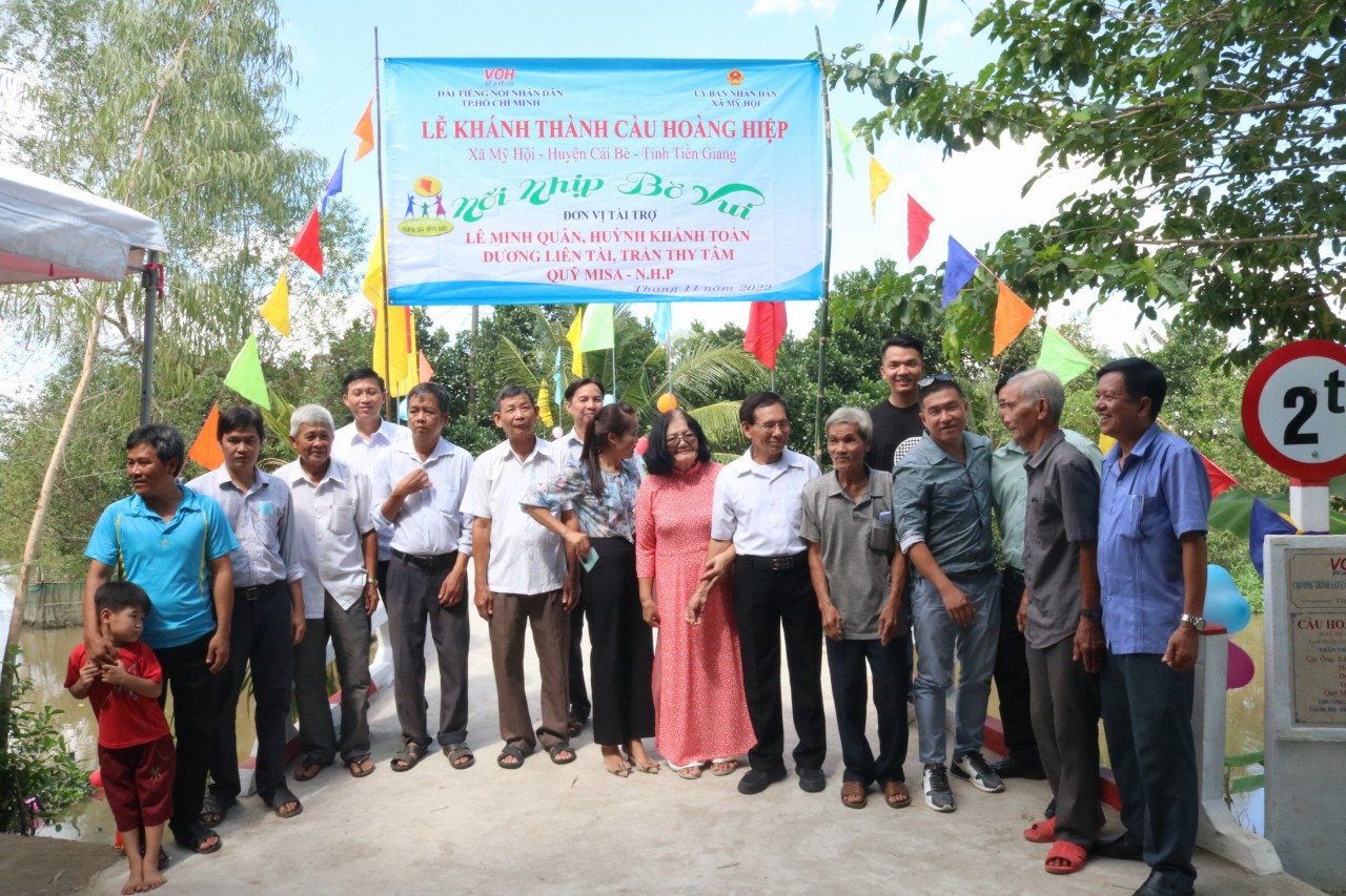 KHÁNH THÀNH CẦU HOÀNG HIỆP - XÃ MỸ HỘI, HUYỆN CÁI BÈ, TỈNH TIỀN GIANG
