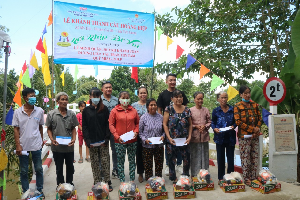 KHÁNH THÀNH CẦU HOÀNG HIỆP - XÃ MỸ HỘI, HUYỆN CÁI BÈ, TỈNH TIỀN GIANG