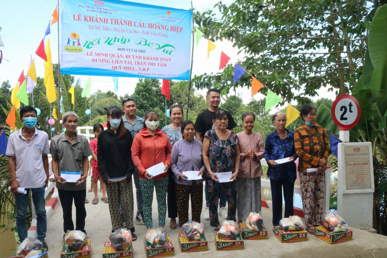 KHÁNH THÀNH CẦU HOÀNG HIỆP - XÃ MỸ HỘI, HUYỆN CÁI BÈ, TỈNH TIỀN GIANG