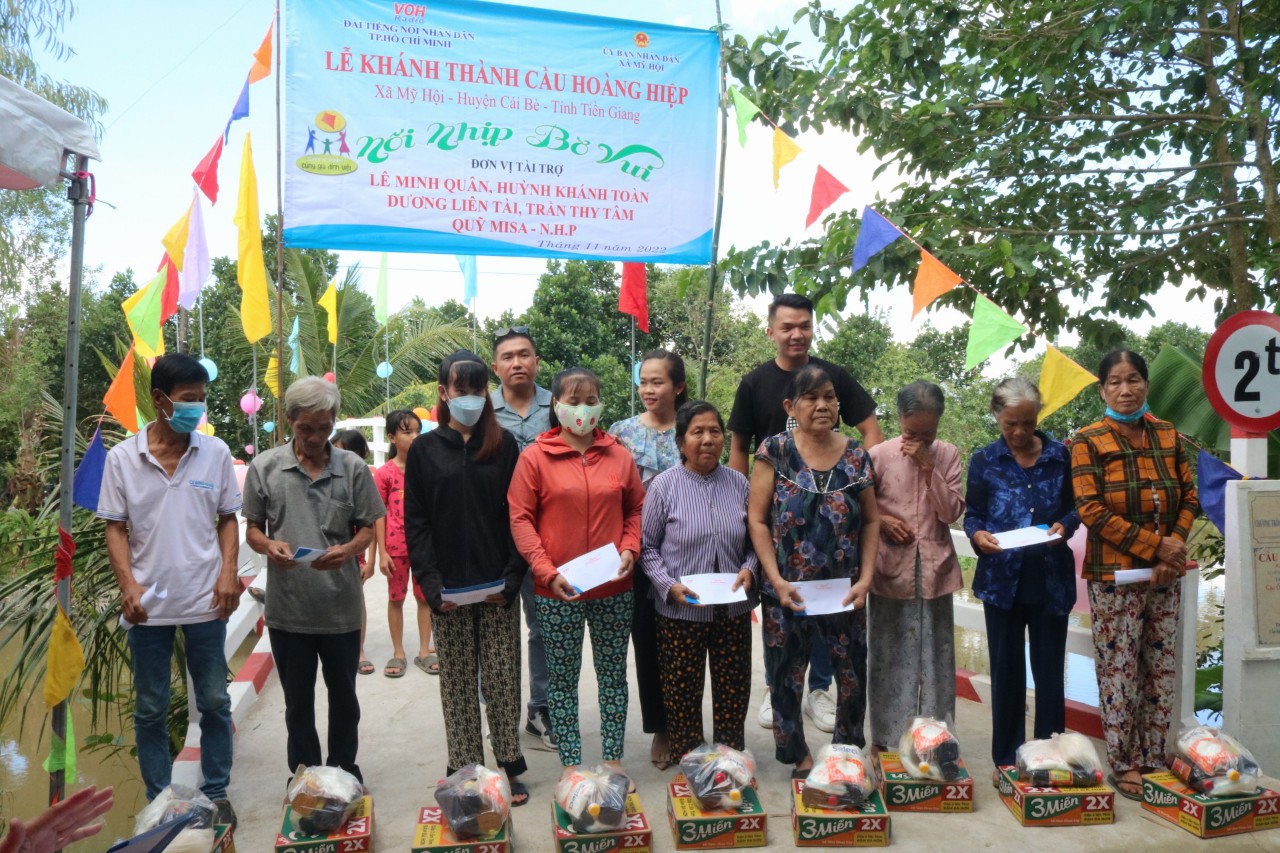 KHÁNH THÀNH CẦU HOÀNG HIỆP - XÃ MỸ HỘI, HUYỆN CÁI BÈ, TỈNH TIỀN GIANG