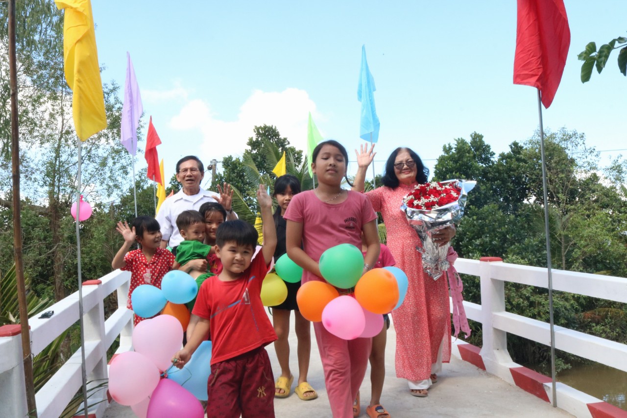 KHÁNH THÀNH CẦU HOÀNG HIỆP - XÃ MỸ HỘI, HUYỆN CÁI BÈ, TỈNH TIỀN GIANG