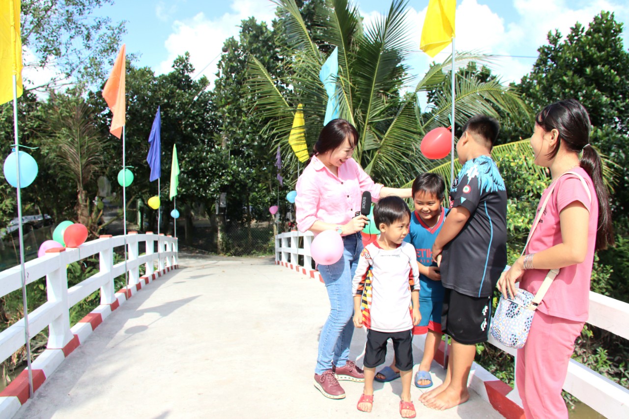 KHÁNH THÀNH CẦU HOÀNG HIỆP - XÃ MỸ HỘI, HUYỆN CÁI BÈ, TỈNH TIỀN GIANG