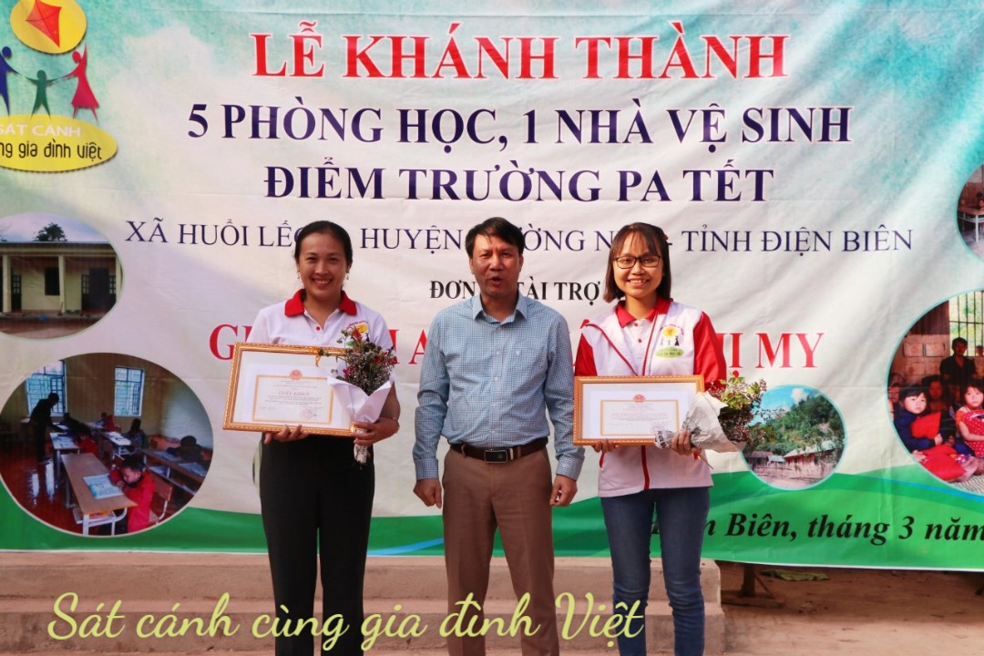 KHÁNH THÀNH ĐIỂM TRƯỜNG PA TẾT - XÃ HUỔI LẾCH, HUYỆN MƯỜNG NHÉ, TỈNH ĐIỆN BIÊN