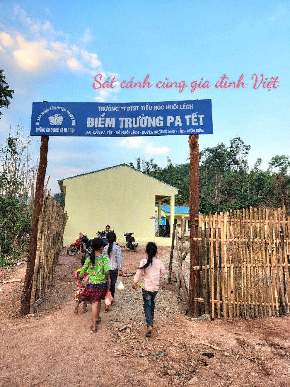 KHÁNH THÀNH ĐIỂM TRƯỜNG PA TẾT - XÃ HUỔI LẾCH, HUYỆN MƯỜNG NHÉ, TỈNH ĐIỆN BIÊN