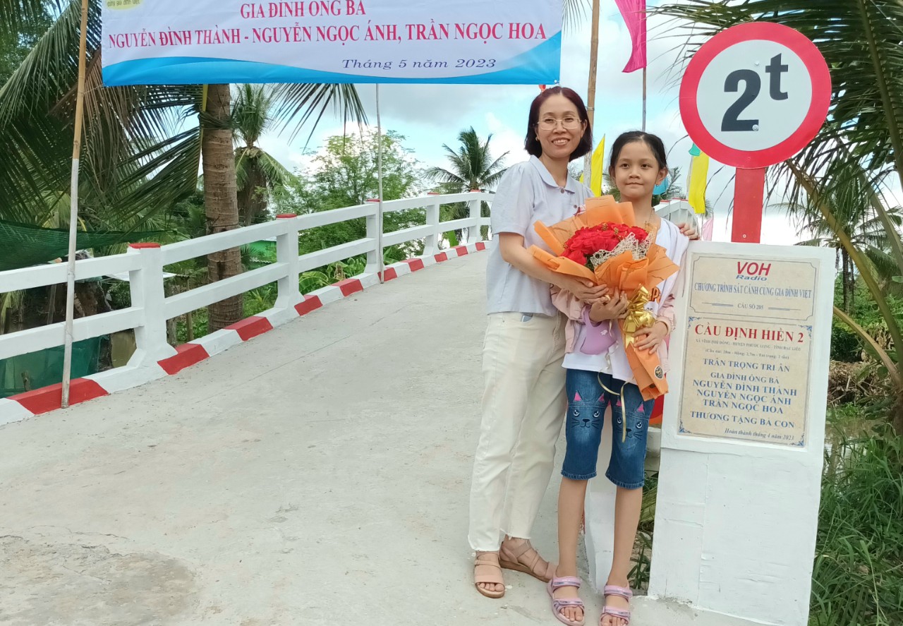 KHÁNH THÀNH CẦU ĐỊNH HIỀN 2 - XÃ VĨNH PHÚ ĐÔNG, HUYỆN PHƯỚC LONG, TỈNH BẠC LIÊU