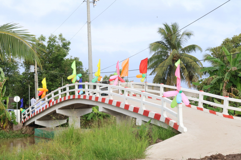 CẦU ÔNG THIỆU - XÃ VĨNH BÌNH, HUYỆN HÒA BÌNH, TỈNH BẠC LIÊU