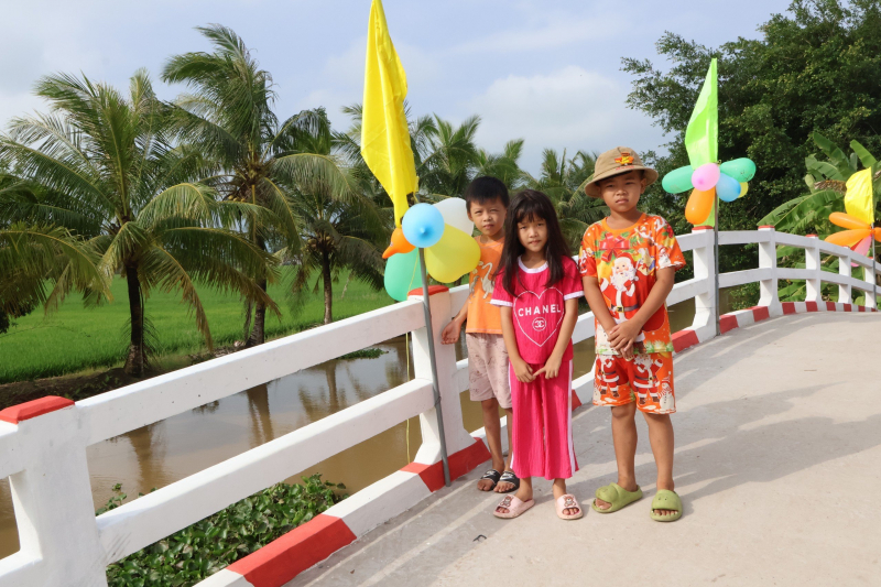 CẦU ÔNG THIỆU - XÃ VĨNH BÌNH, HUYỆN HÒA BÌNH, TỈNH BẠC LIÊU