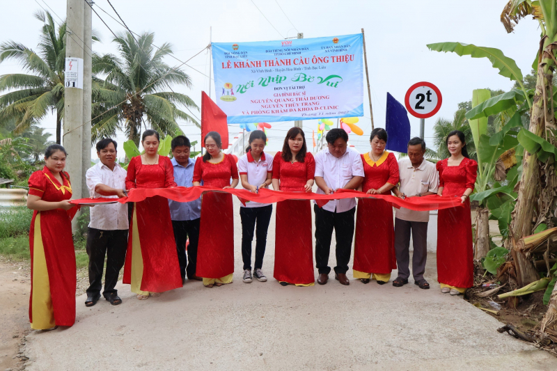 CẦU ÔNG THIỆU - XÃ VĨNH BÌNH, HUYỆN HÒA BÌNH, TỈNH BẠC LIÊU