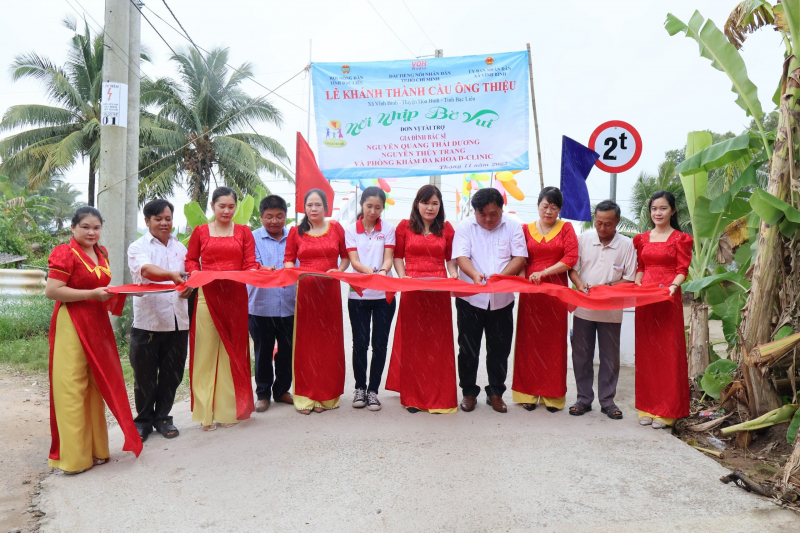 CẦU ÔNG THIỆU - XÃ VĨNH BÌNH, HUYỆN HÒA BÌNH, TỈNH BẠC LIÊU