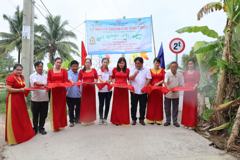 CẦU ÔNG THIỆU - XÃ VĨNH BÌNH, HUYỆN HÒA BÌNH, TỈNH BẠC LIÊU