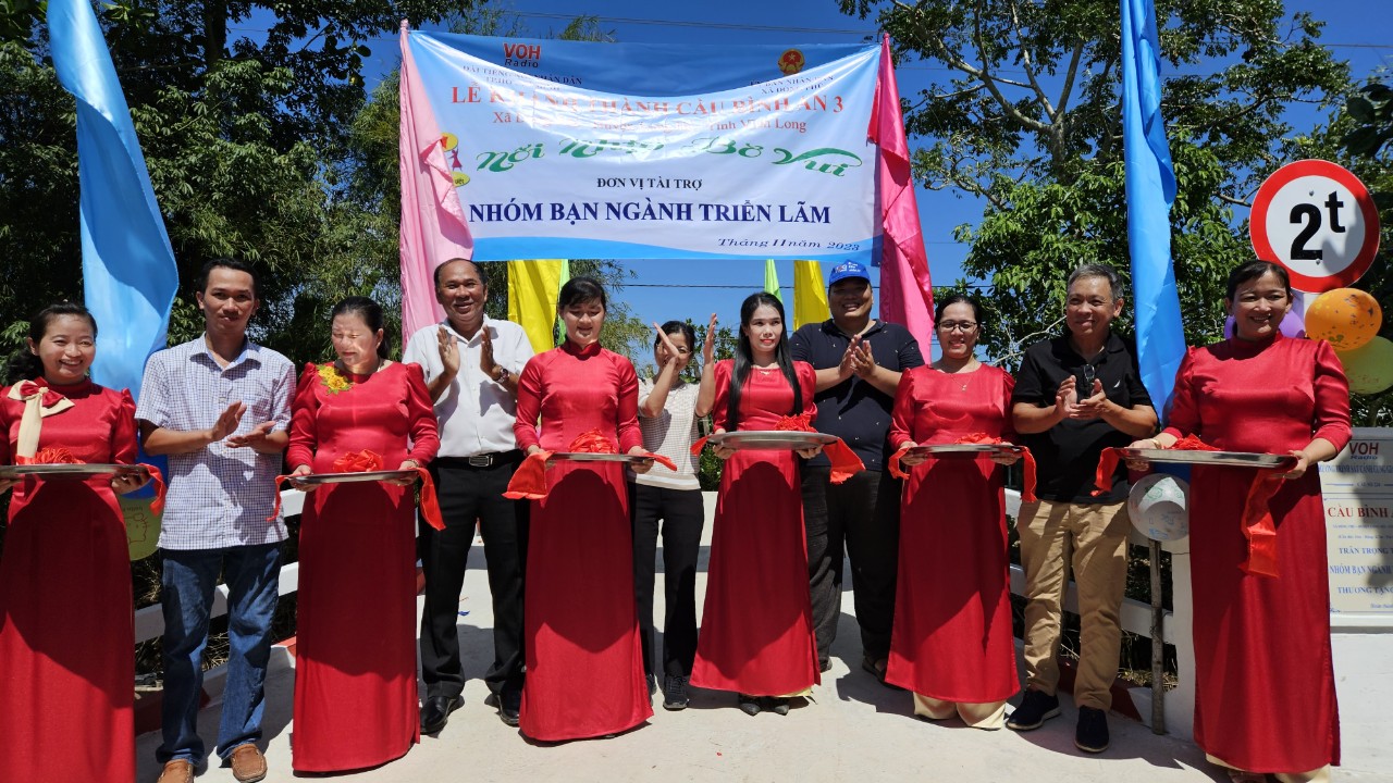 KHÁNH THÀNH CẦU BÌNH AN 2 VÀ CẦU BÌNH AN 3 - HUYỆN LONG HỒ, TỈNH VĨNH LONG