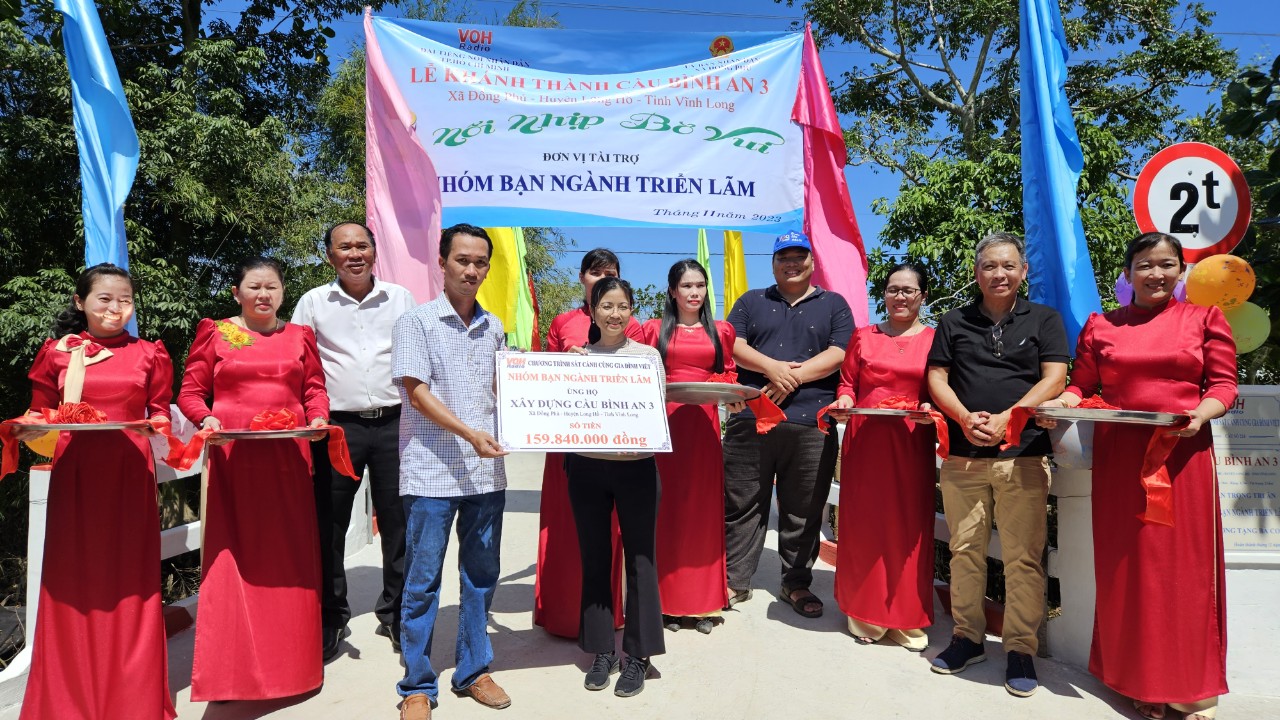 KHÁNH THÀNH CẦU BÌNH AN 2 VÀ CẦU BÌNH AN 3 - HUYỆN LONG HỒ, TỈNH VĨNH LONG