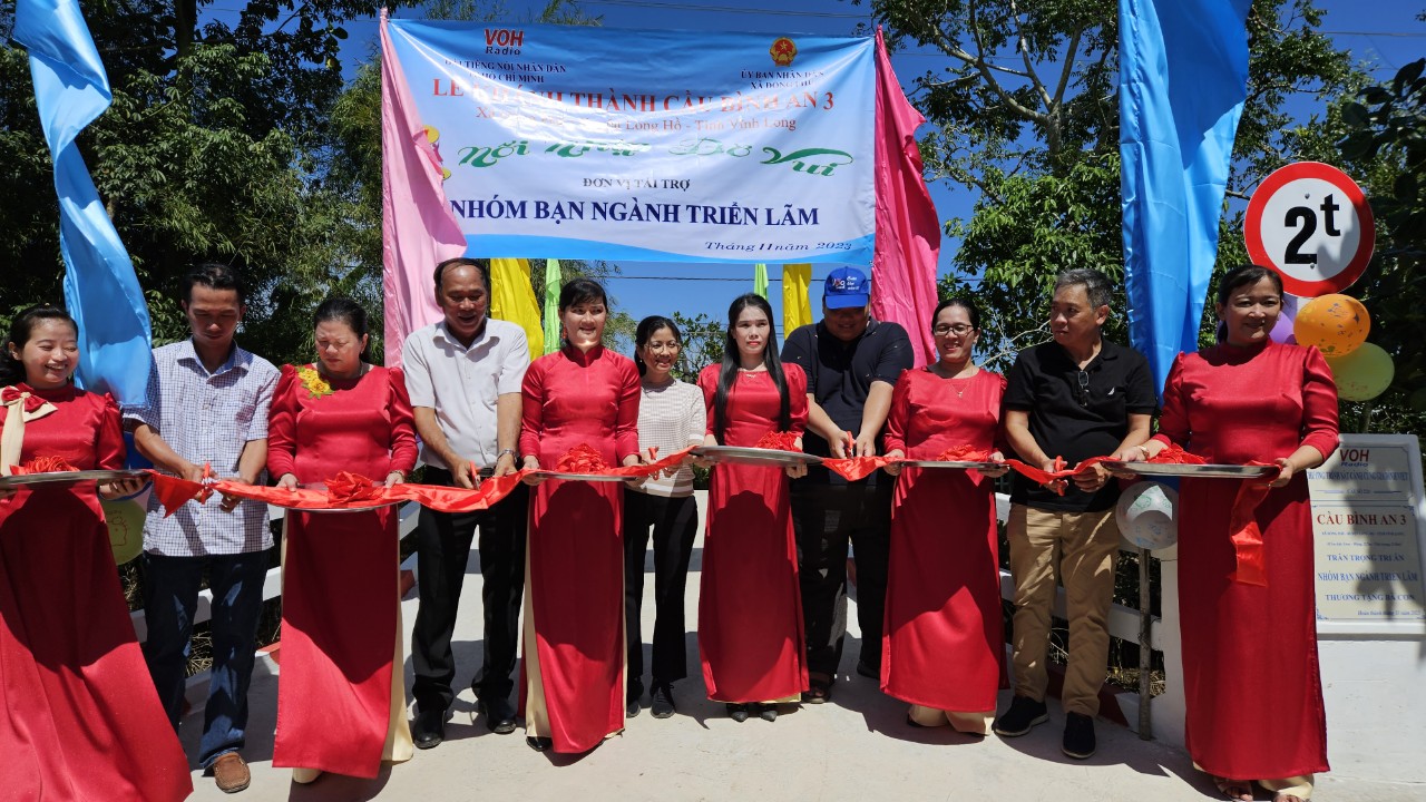 KHÁNH THÀNH CẦU BÌNH AN 2 VÀ CẦU BÌNH AN 3 - HUYỆN LONG HỒ, TỈNH VĨNH LONG