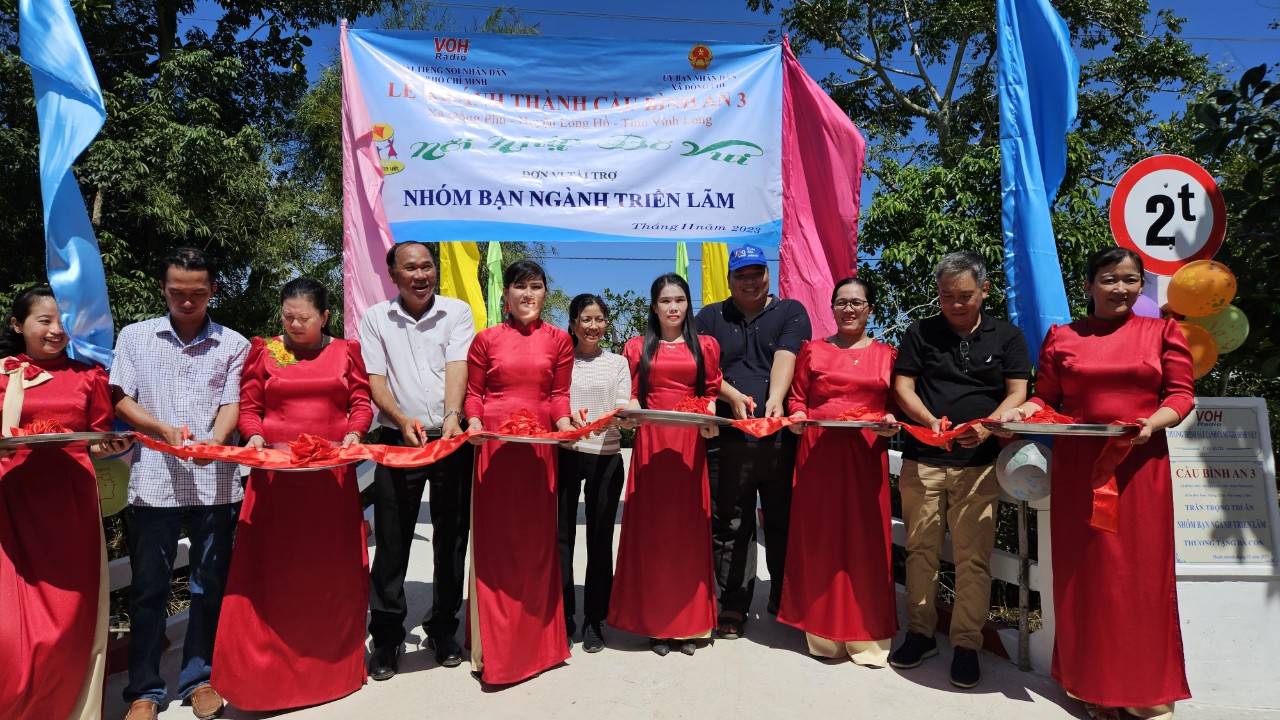 KHÁNH THÀNH CẦU BÌNH AN 2 VÀ CẦU BÌNH AN 3 - HUYỆN LONG HỒ, TỈNH VĨNH LONG
