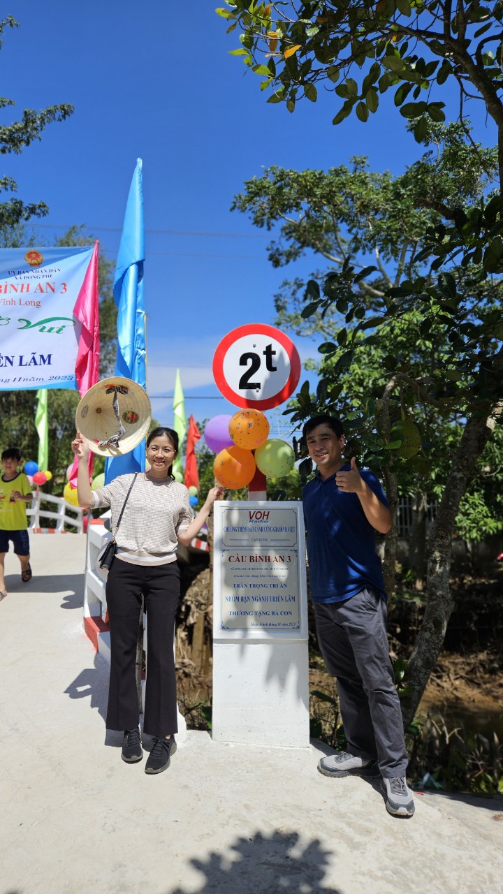 KHÁNH THÀNH CẦU BÌNH AN 2 VÀ CẦU BÌNH AN 3 - HUYỆN LONG HỒ, TỈNH VĨNH LONG