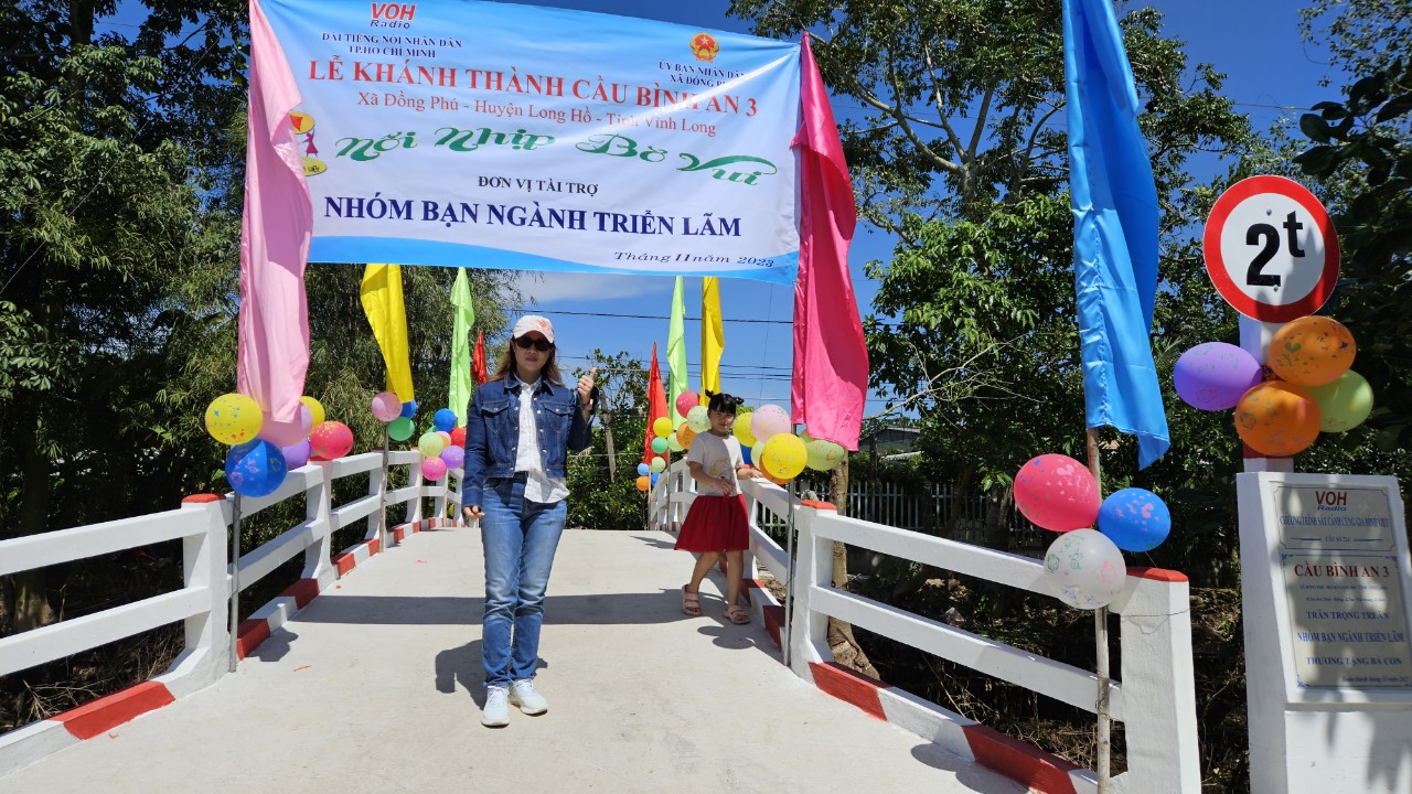 KHÁNH THÀNH CẦU BÌNH AN 2 VÀ CẦU BÌNH AN 3 - HUYỆN LONG HỒ, TỈNH VĨNH LONG