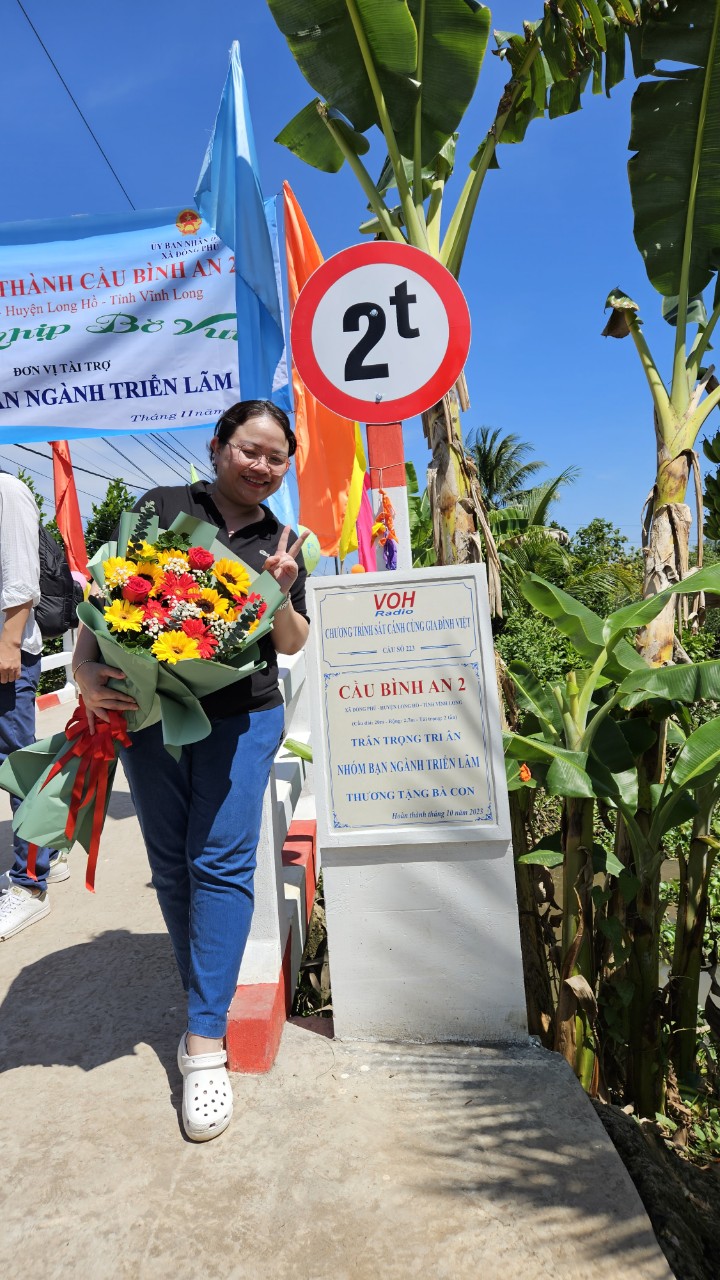 KHÁNH THÀNH CẦU BÌNH AN 2 VÀ CẦU BÌNH AN 3 - HUYỆN LONG HỒ, TỈNH VĨNH LONG