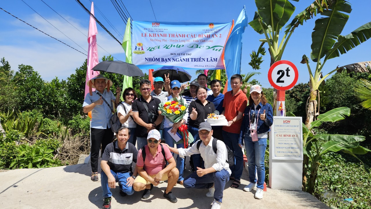 KHÁNH THÀNH CẦU BÌNH AN 2 VÀ CẦU BÌNH AN 3 - HUYỆN LONG HỒ, TỈNH VĨNH LONG