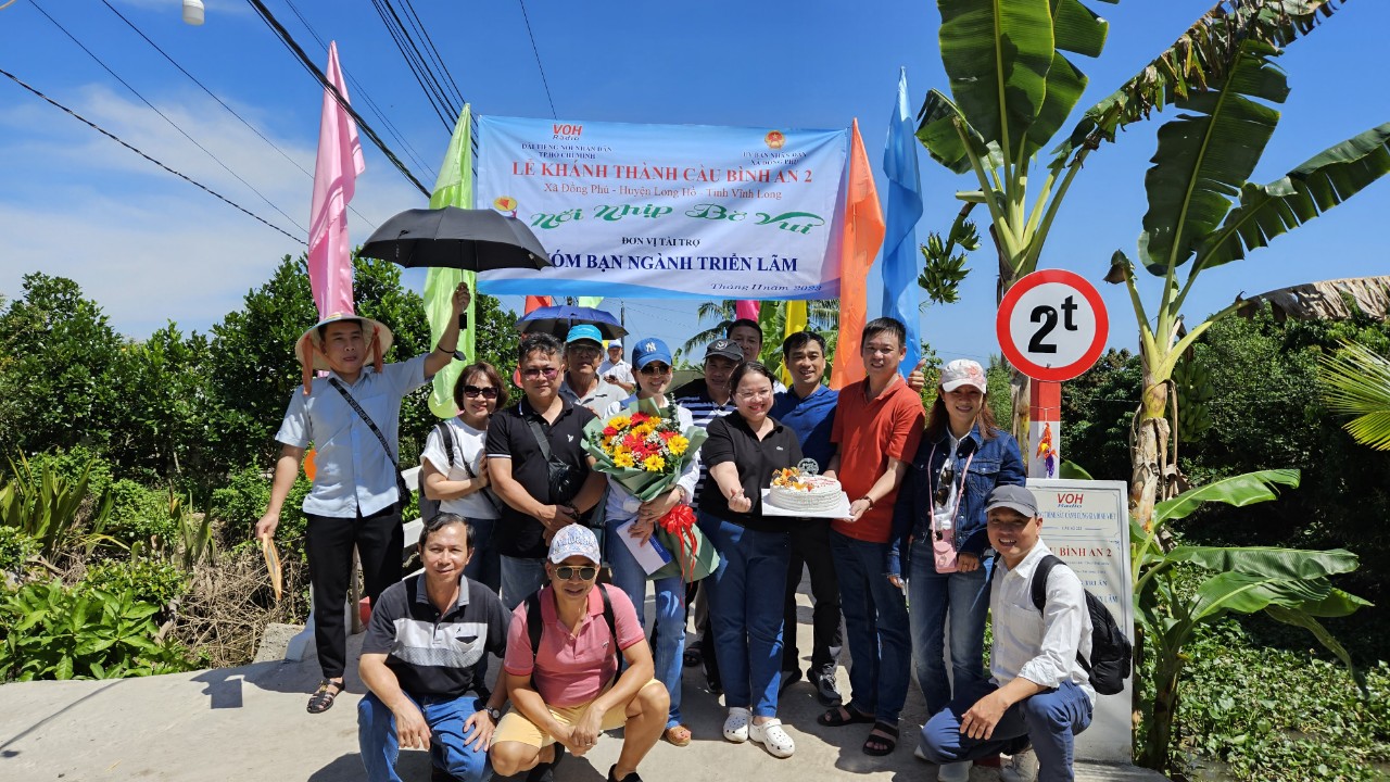 KHÁNH THÀNH CẦU BÌNH AN 2 VÀ CẦU BÌNH AN 3 - HUYỆN LONG HỒ, TỈNH VĨNH LONG