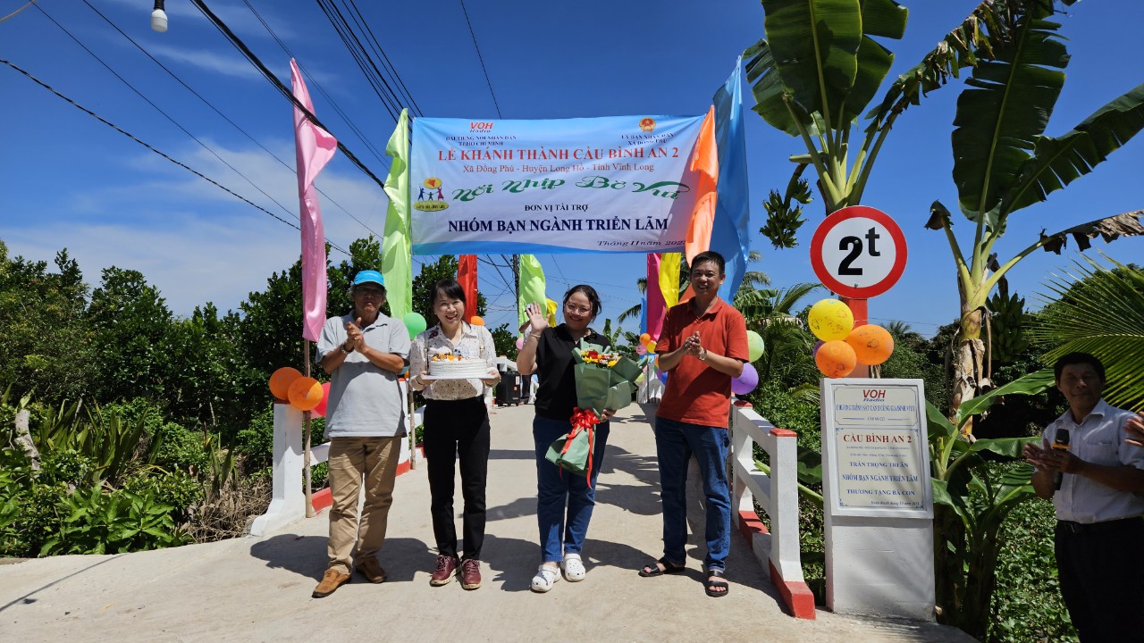 KHÁNH THÀNH CẦU BÌNH AN 2 VÀ CẦU BÌNH AN 3 - HUYỆN LONG HỒ, TỈNH VĨNH LONG
