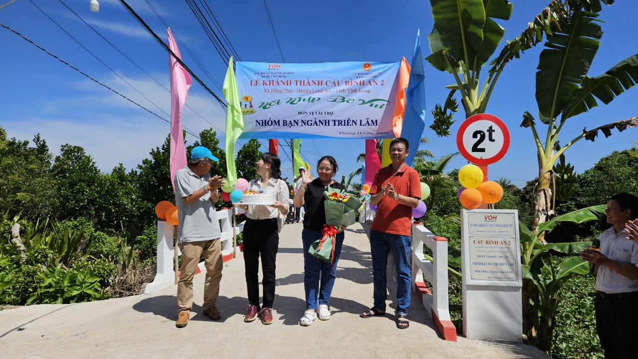 KHÁNH THÀNH CẦU BÌNH AN 2 VÀ CẦU BÌNH AN 3 - HUYỆN LONG HỒ, TỈNH VĨNH LONG