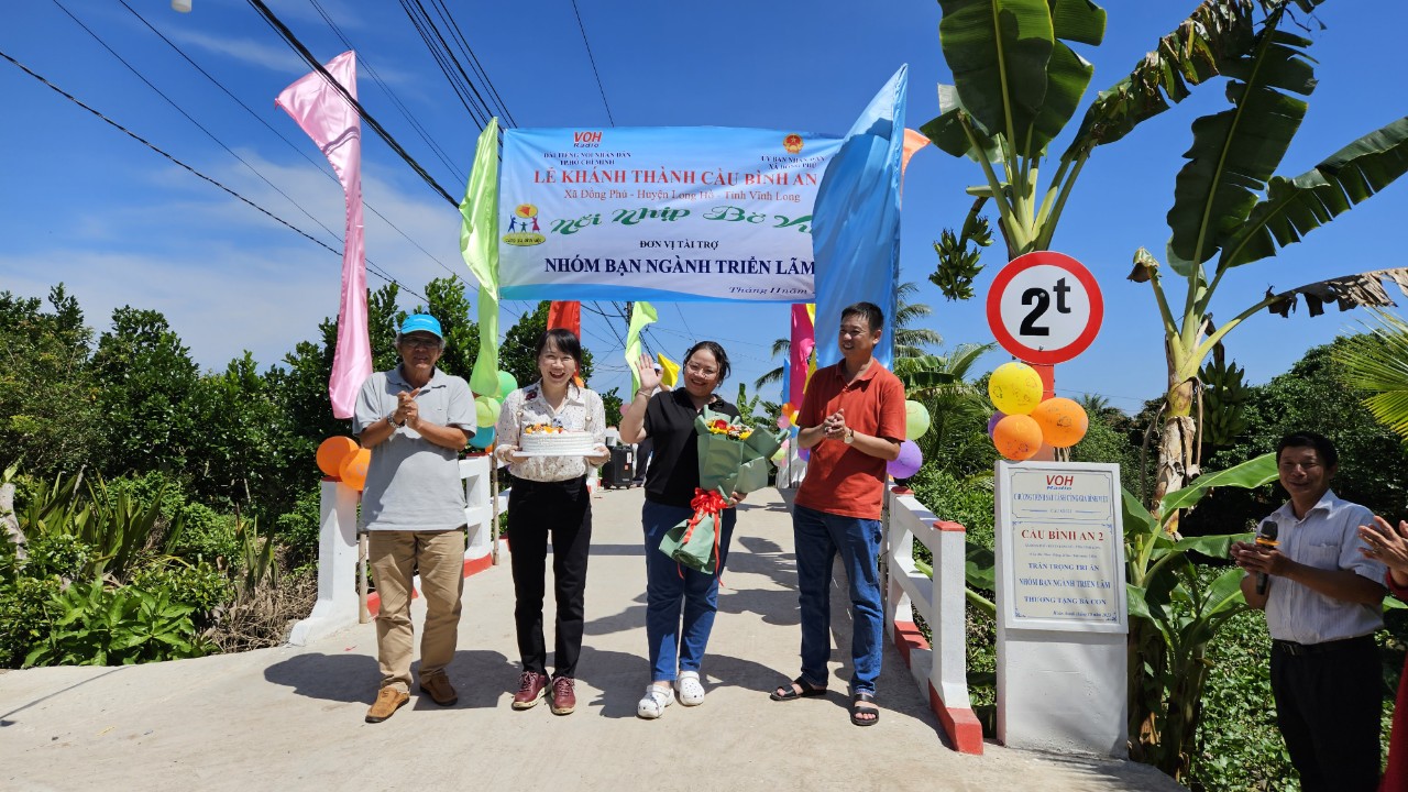 KHÁNH THÀNH CẦU BÌNH AN 2 VÀ CẦU BÌNH AN 3 - HUYỆN LONG HỒ, TỈNH VĨNH LONG