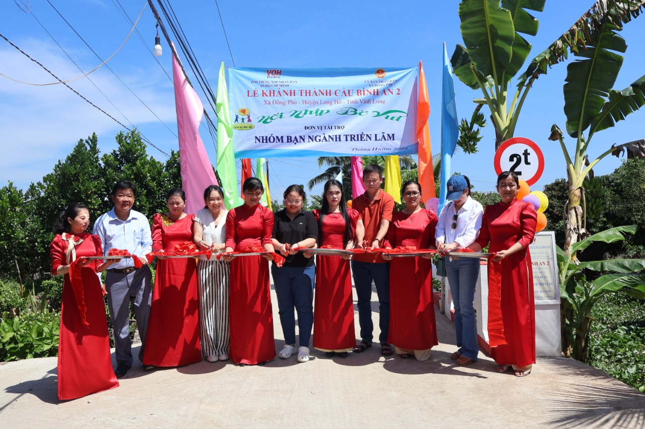 KHÁNH THÀNH CẦU BÌNH AN 2 VÀ CẦU BÌNH AN 3 - HUYỆN LONG HỒ, TỈNH VĨNH LONG