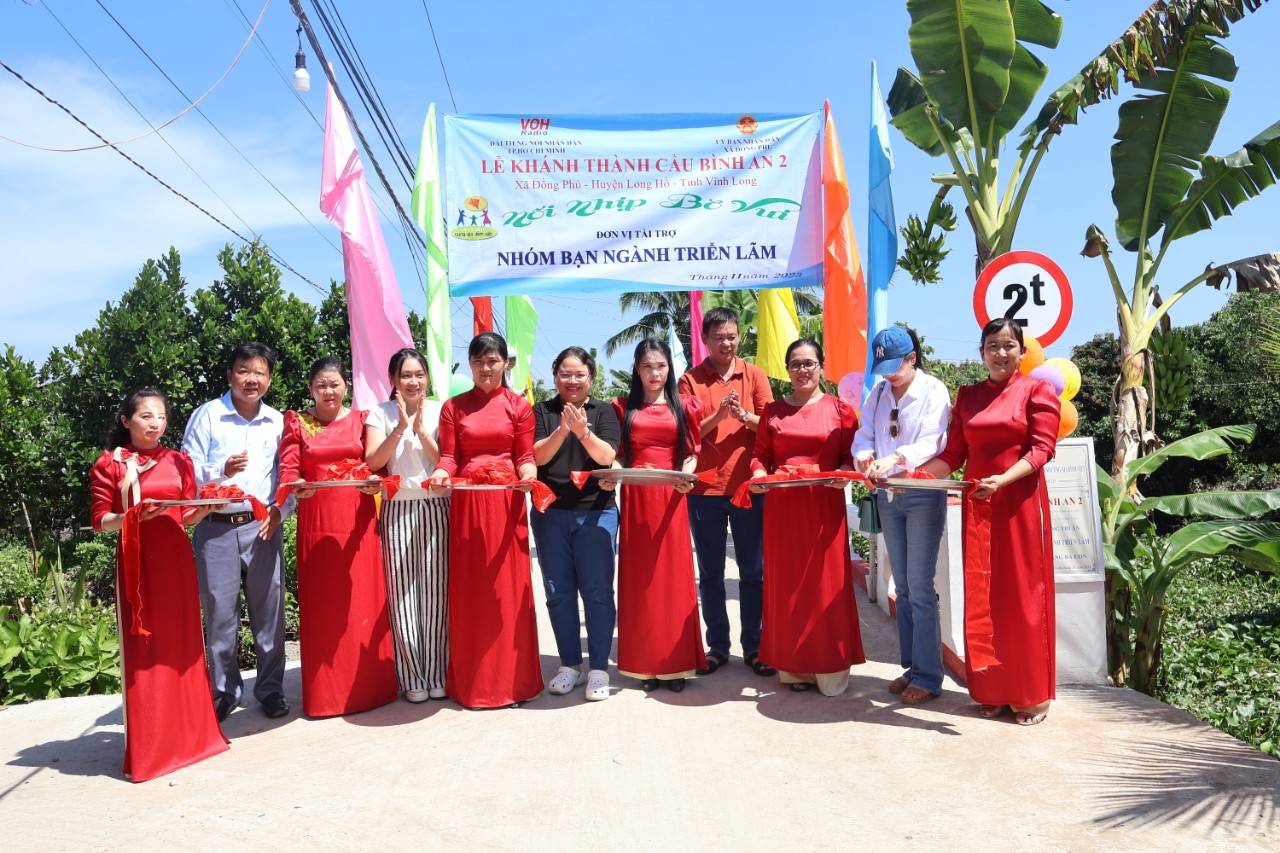 KHÁNH THÀNH CẦU BÌNH AN 2 VÀ CẦU BÌNH AN 3 - HUYỆN LONG HỒ, TỈNH VĨNH LONG