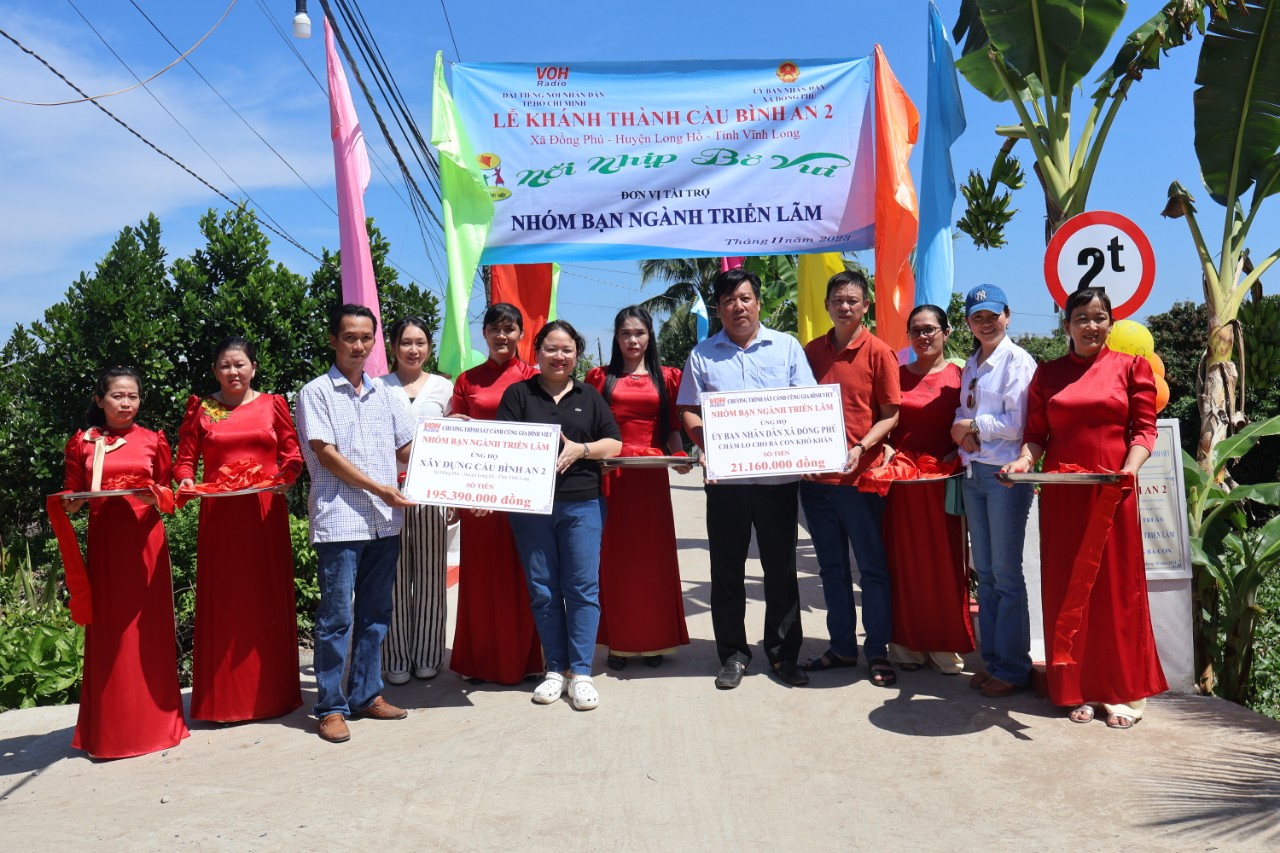 KHÁNH THÀNH CẦU BÌNH AN 2 VÀ CẦU BÌNH AN 3 - HUYỆN LONG HỒ, TỈNH VĨNH LONG