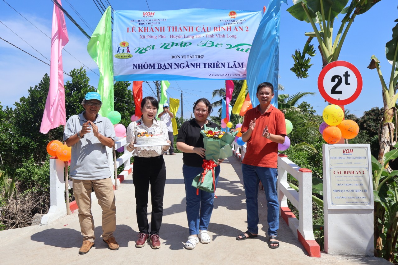 KHÁNH THÀNH CẦU BÌNH AN 2 VÀ CẦU BÌNH AN 3 - HUYỆN LONG HỒ, TỈNH VĨNH LONG