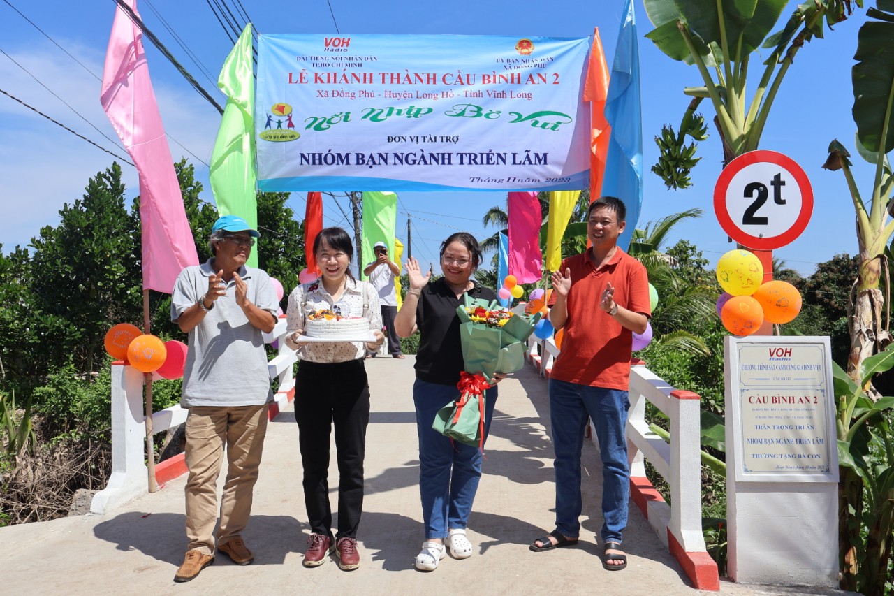 KHÁNH THÀNH CẦU BÌNH AN 2 VÀ CẦU BÌNH AN 3 - HUYỆN LONG HỒ, TỈNH VĨNH LONG
