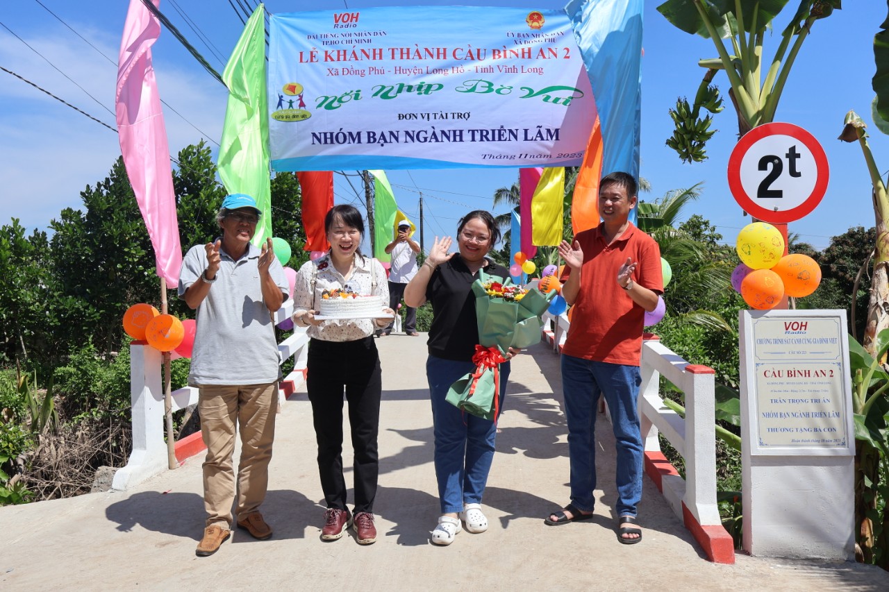 KHÁNH THÀNH CẦU BÌNH AN 2 VÀ CẦU BÌNH AN 3 - HUYỆN LONG HỒ, TỈNH VĨNH LONG