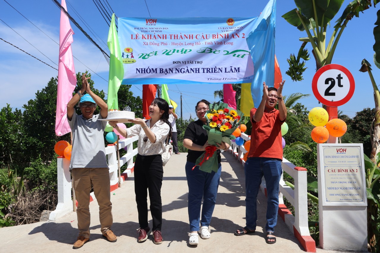 KHÁNH THÀNH CẦU BÌNH AN 2 VÀ CẦU BÌNH AN 3 - HUYỆN LONG HỒ, TỈNH VĨNH LONG